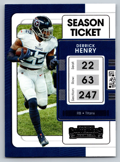 2021 Panini Contenders #97 Derrick Henry