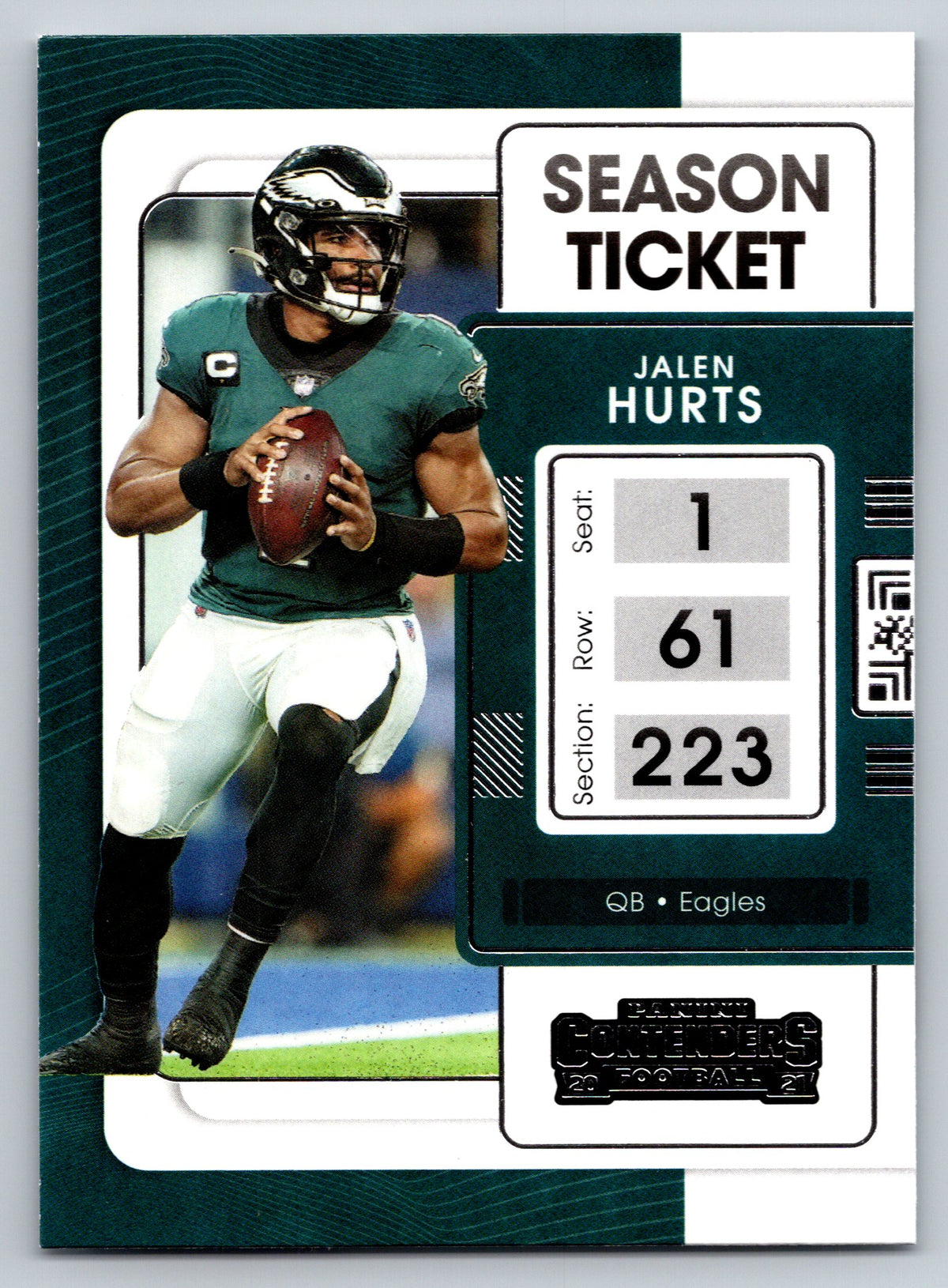 2021 Panini Contenders #79 Jalen Hurts