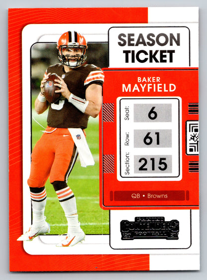 2021 Panini Contenders #22 Baker Mayfield