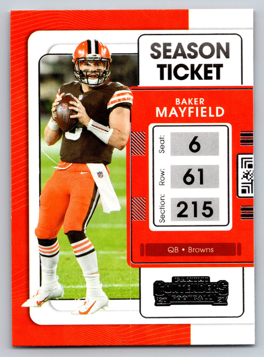 2021 Panini Contenders #22 Baker Mayfield