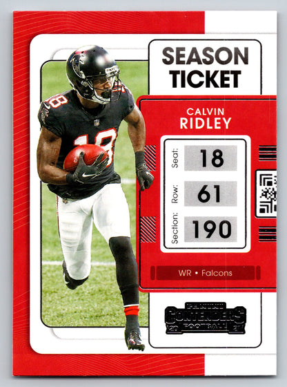 2021 Panini Contenders #5 Calvin Ridley