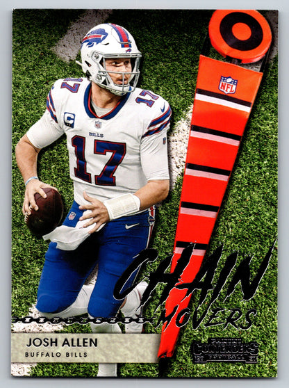 2021 Panini Contenders #CM-JAL Josh Allen Chain Movers