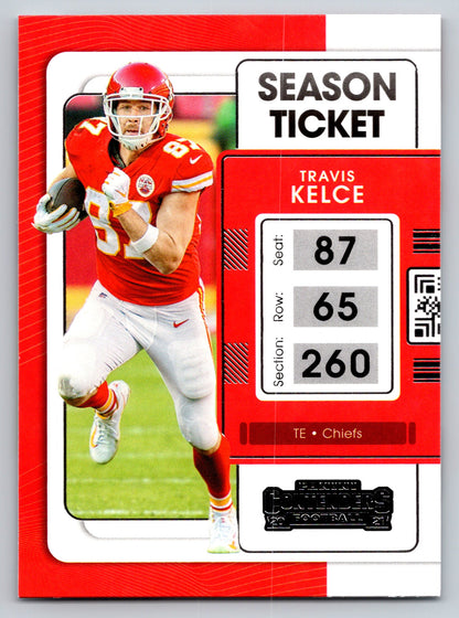 2021 Panini Contenders #49 Travis Kelce