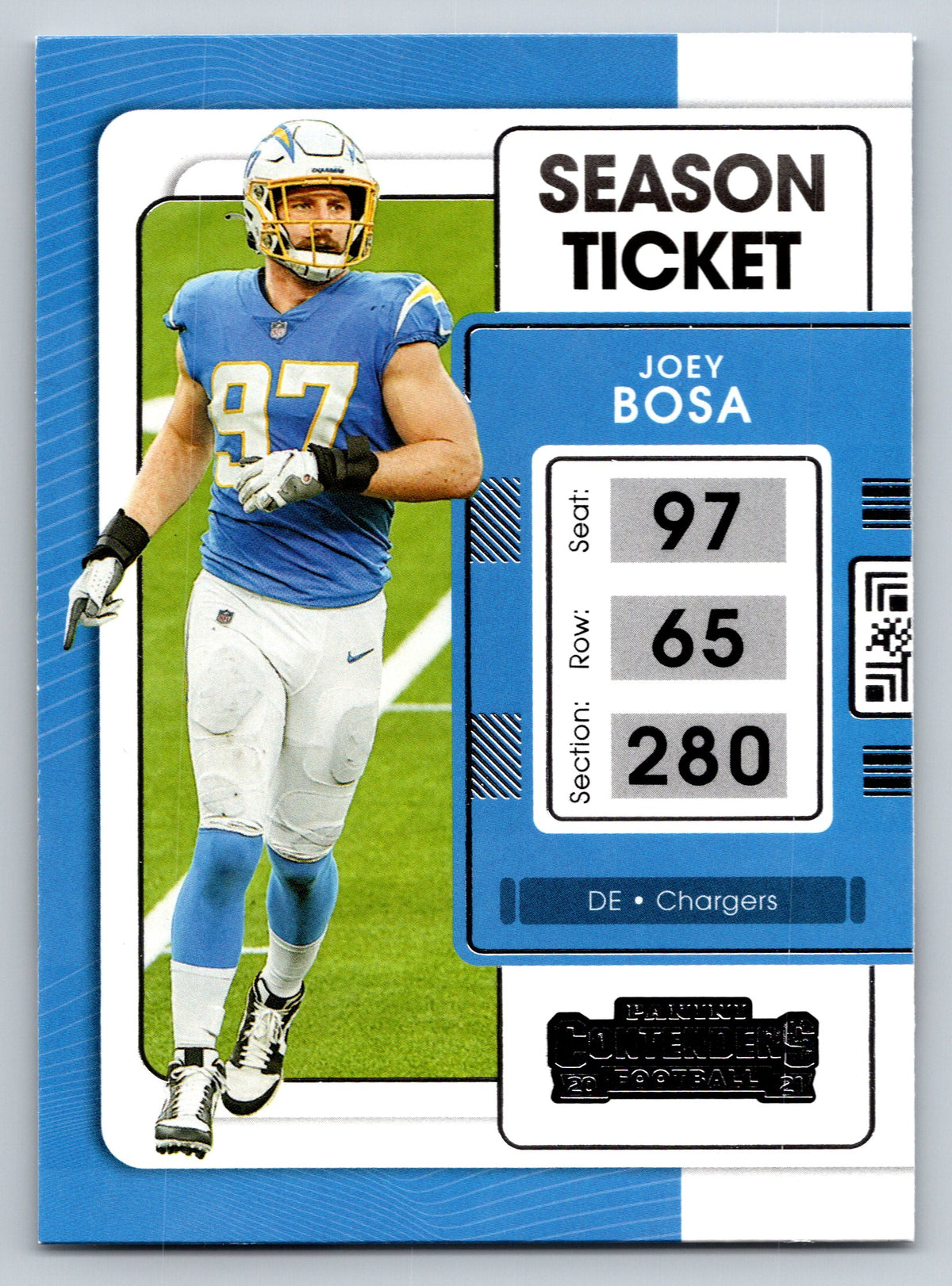 2021 Panini Contenders #53 Joey Bosa
