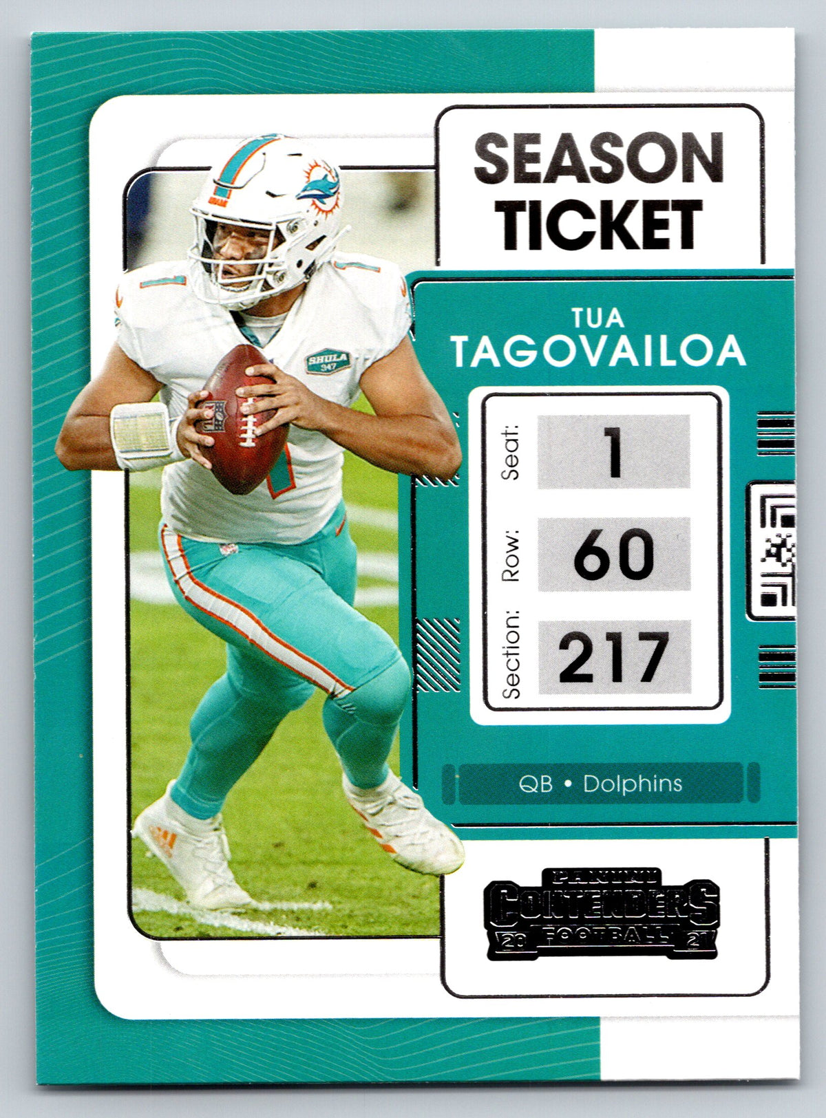 2021 Panini Contenders #60 Tua Tagovailoa