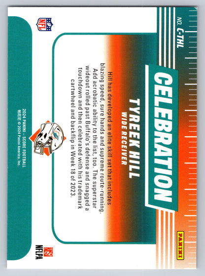 2024 Score #C-THL Tyreek Hill Celebration