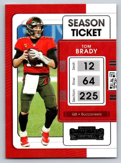 2021 Panini Contenders #91 Tom Brady