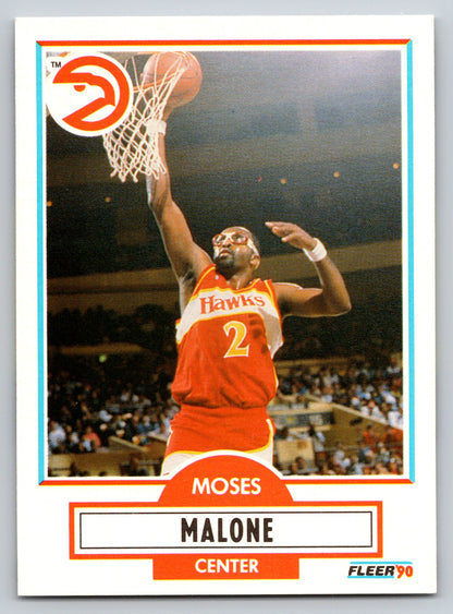 1990-91 Fleer #3 Moses Malone