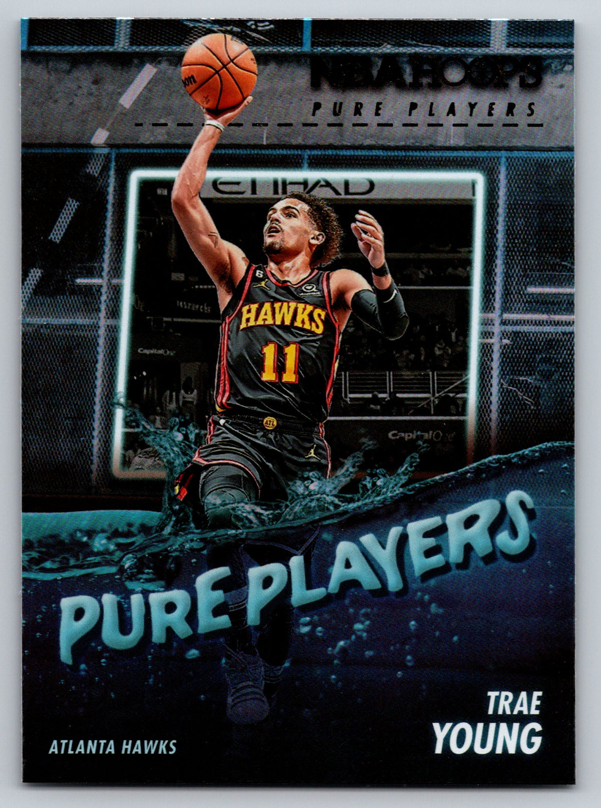 2023-24 Hoops #10 Trae Young Pure Players