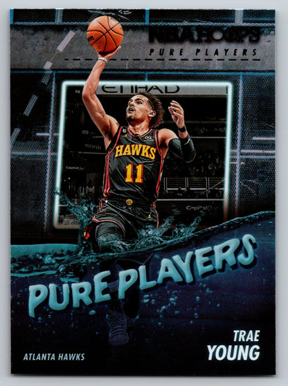 2023-24 Hoops #10 Trae Young Pure Players