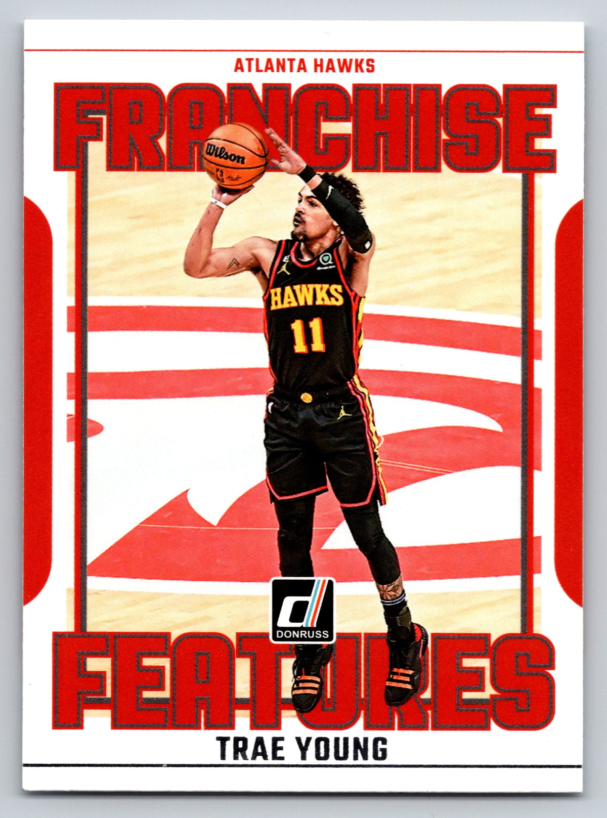 2023-24 Donruss #11 Trae Young Franchise Features