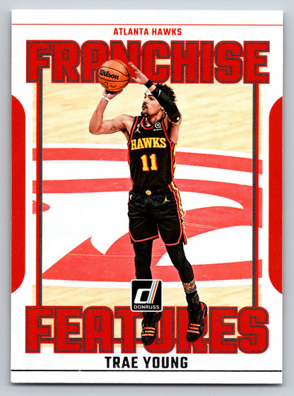 2023-24 Donruss #11 Trae Young Franchise Features