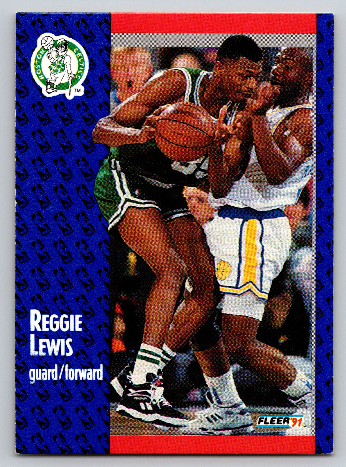 1991-92 Fleer #12 Reggie Lewis
