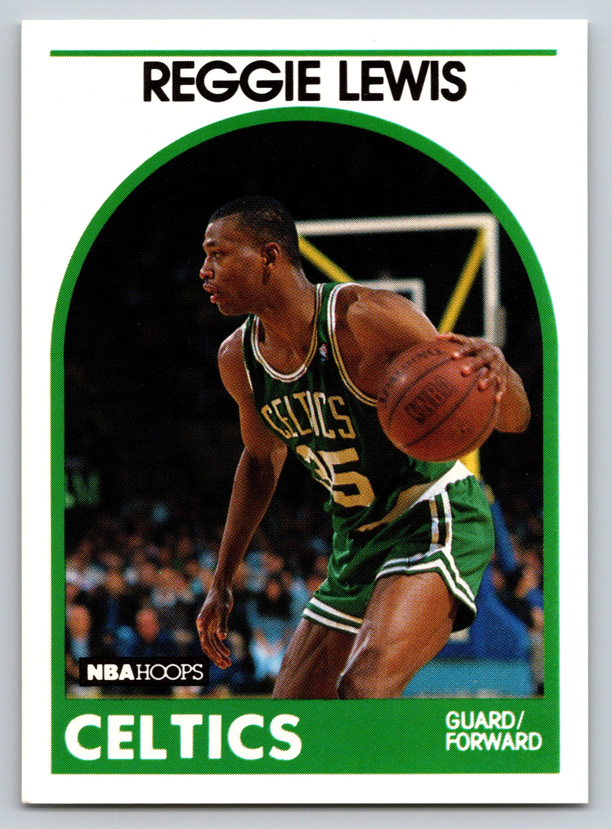 1989-90 Hoops #17 Reggie Lewis