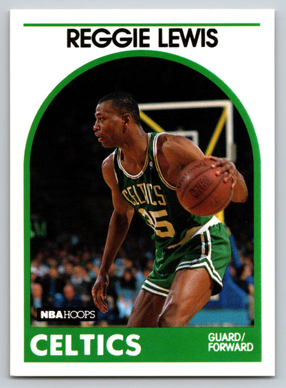 1989-90 Hoops #17 Reggie Lewis