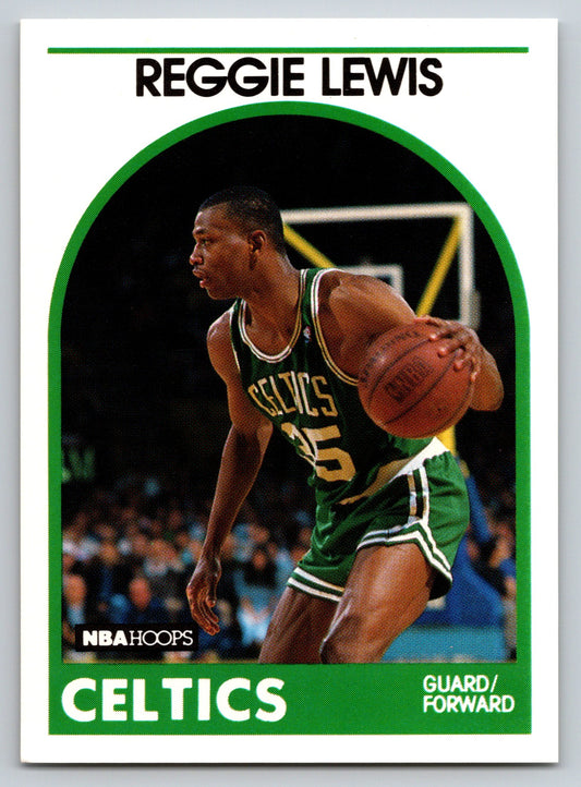 1989-90 Hoops #17 Reggie Lewis