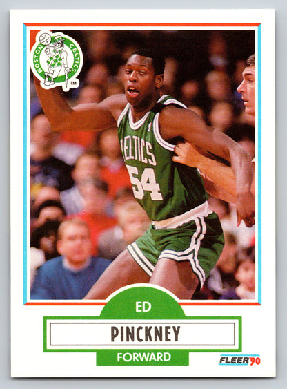 1990-91 Fleer #15 Ed Pinckney