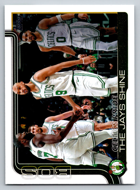 2025-26 Topps #272 Celtics Pride: The Jays Shine