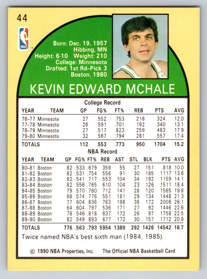 1990-91 Hoops #44 Kevin McHale