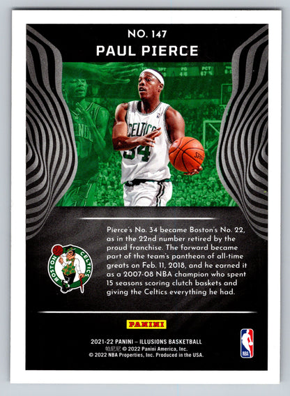 2021-22 Panini Illusions #147 Paul Pierce