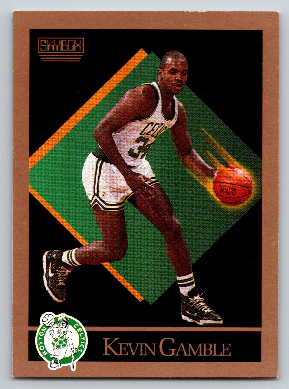 1990-91 SkyBox #15 Kevin Gamble