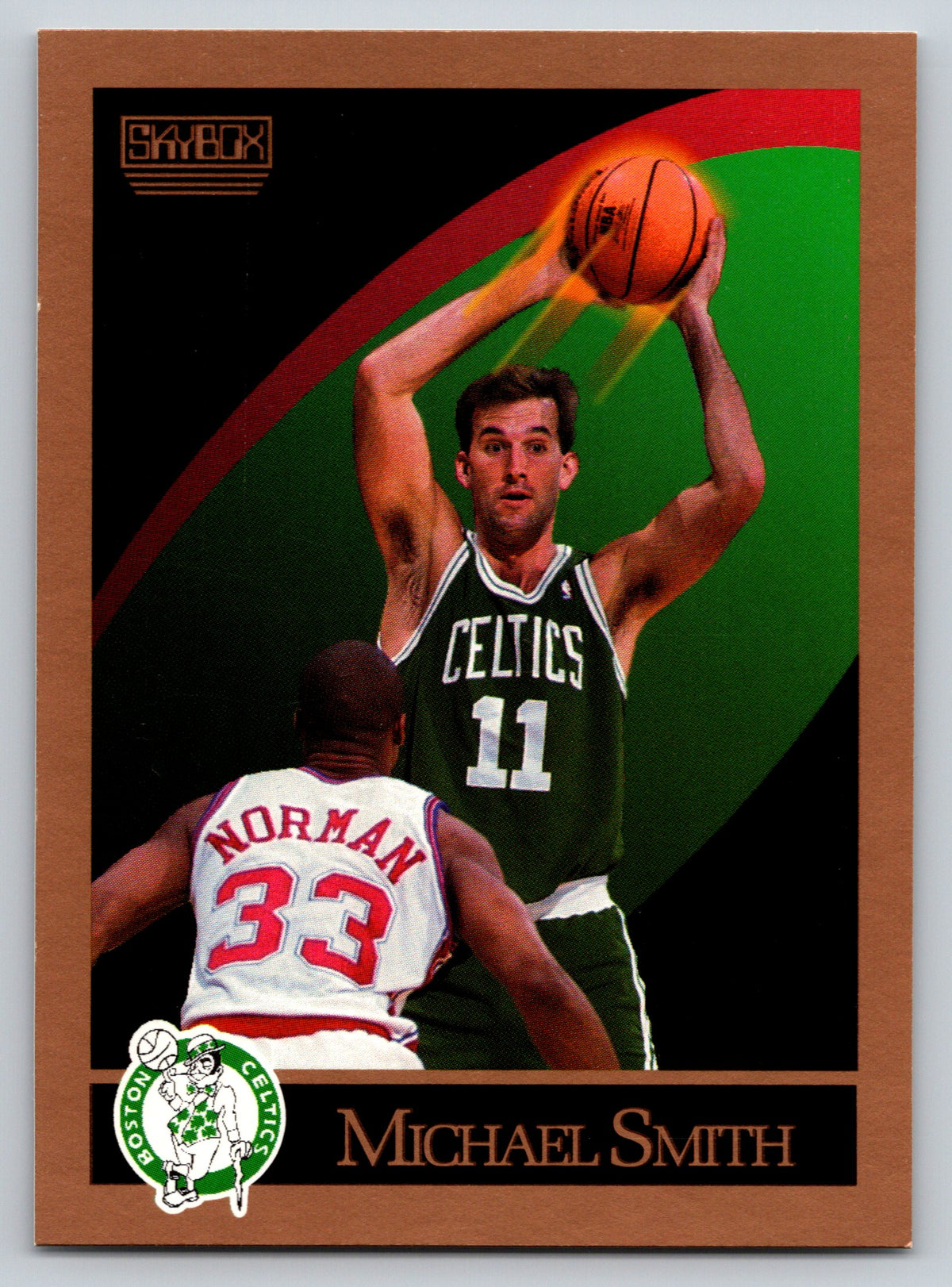 1990-91 SkyBox #24 Michael Smith