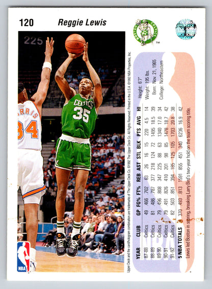 1992-93 Upper Deck #120 Reggie Lewis