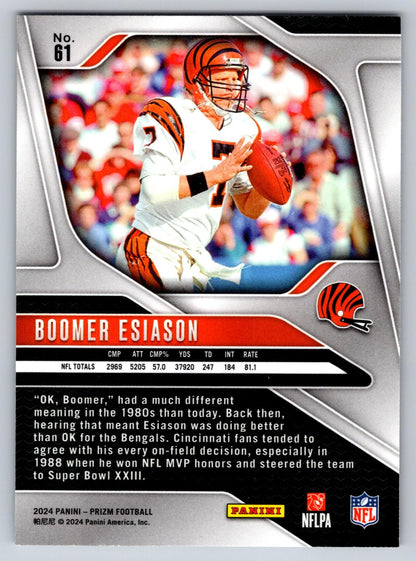 2024 Panini Prizm #61 Boomer Esiason