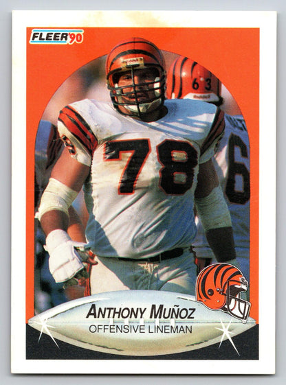 1990 Fleer #220 Anthony Muñoz