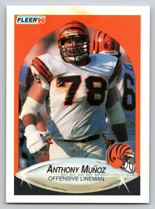 1990 Fleer #220 Anthony Muñoz