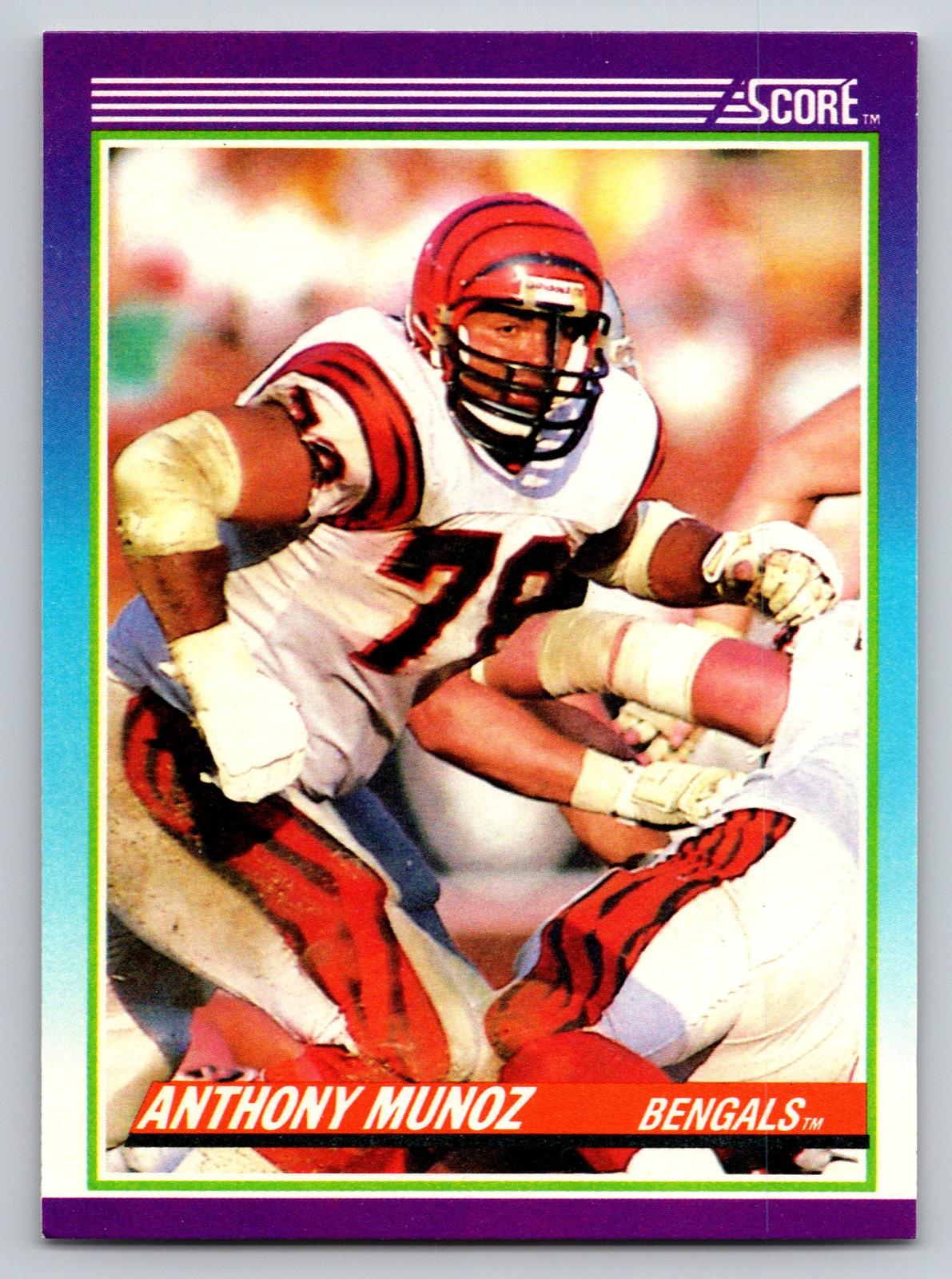 1990 Score #178 Anthony Munoz