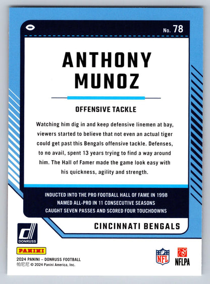 2024 Donruss #78 Anthony Muñoz