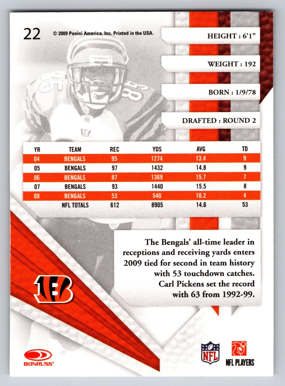 2009 Playoff Absolute Memorabilia #22 Chad Ochocinco Retail