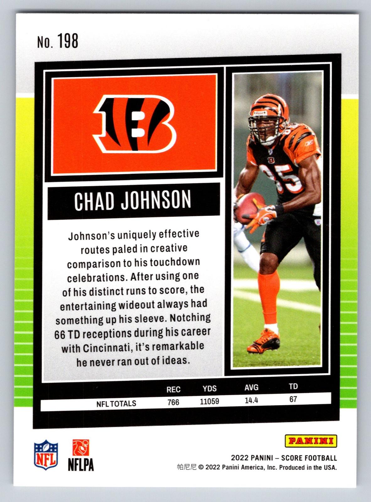 2022 Score #198 Chad Johnson