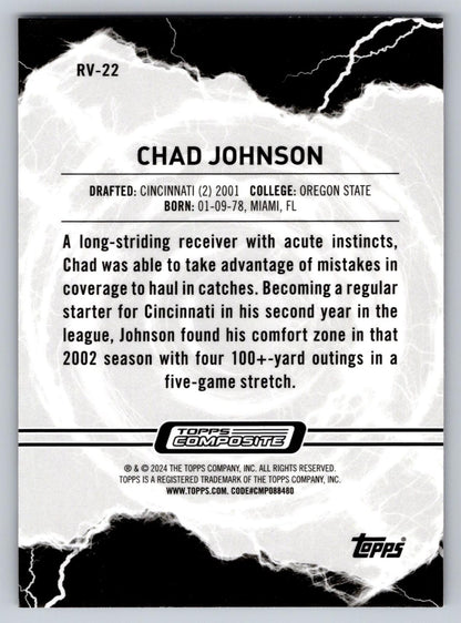 2023 Topps Composite #RV-22 Chad Johnson Resurgence Voltaic