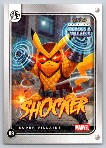 Pikachu Heroes & Villians Shocker 89