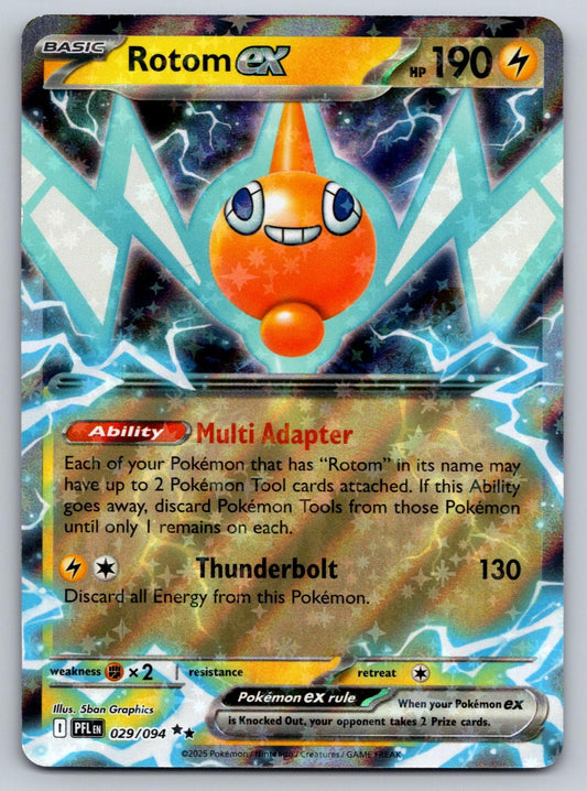 ME02: Phantasmal Flames #029/094 Rotom ex holo
