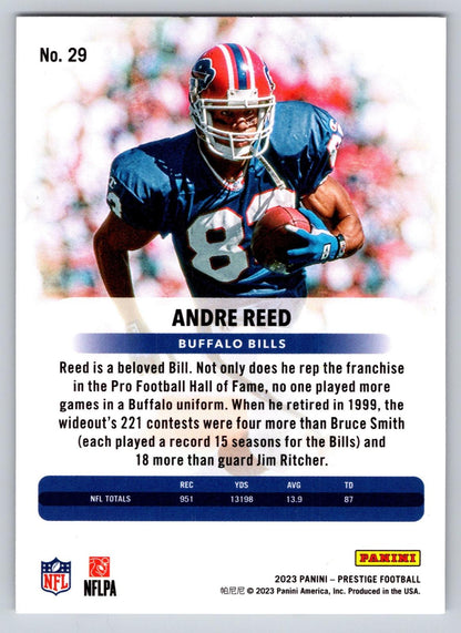 2023 Panini Prestige #29 Andre Reed