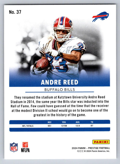 2024 Panini Prestige #37 Andre Reed