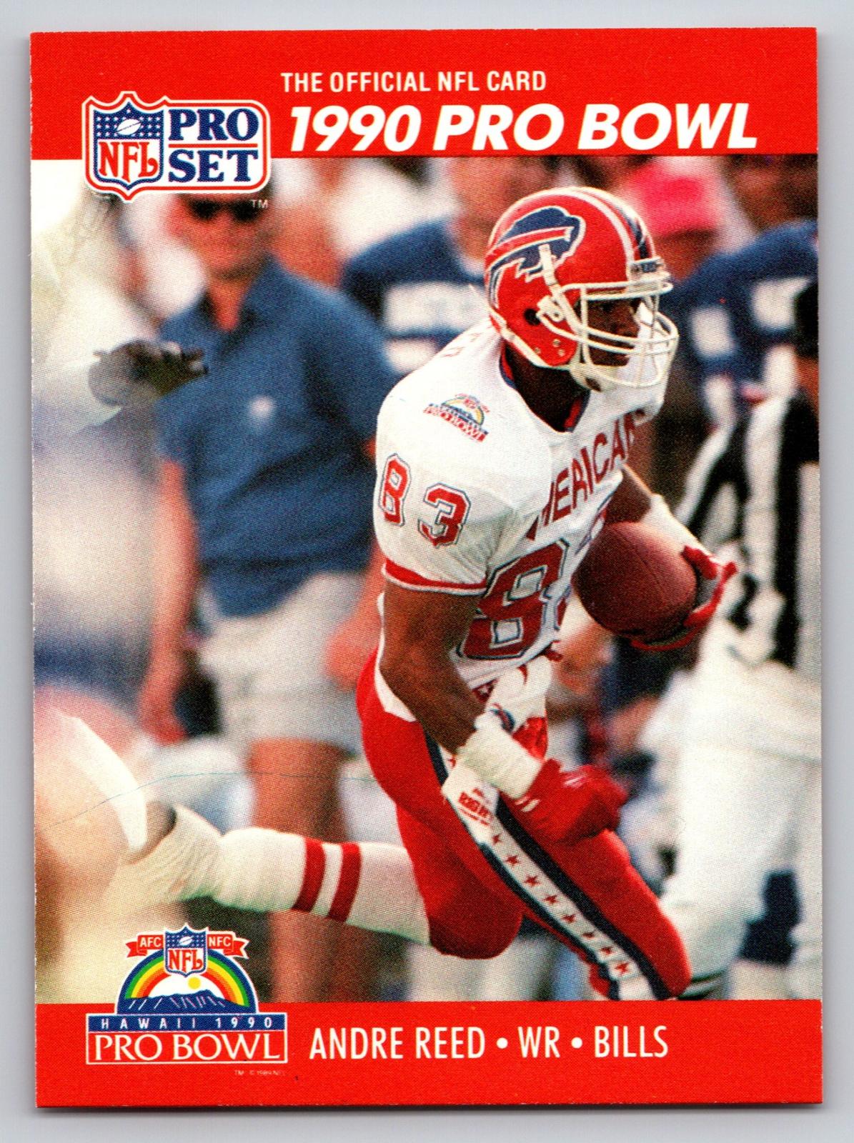 1990 Pro Set #366 Andre Reed