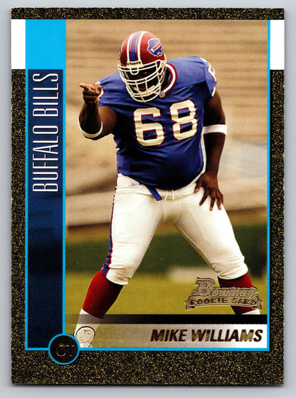 2002 Bowman #112 Mike Williams Gold #/50