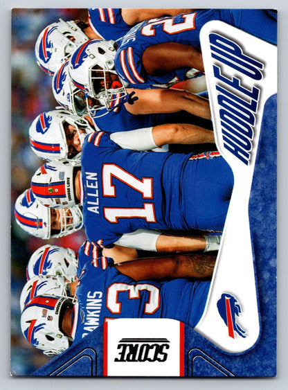 2023 Score #12 Buffalo Bills Huddle Up Red