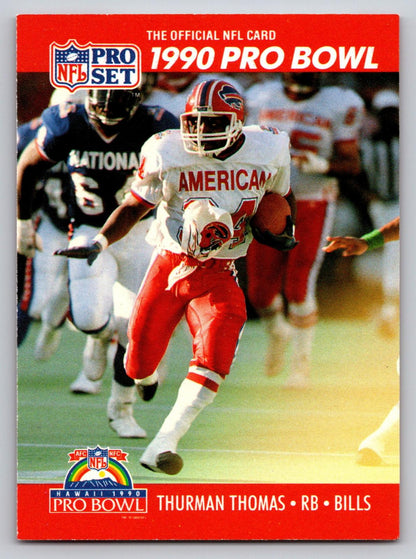 1990 Pro Set #374 Thurman Thomas