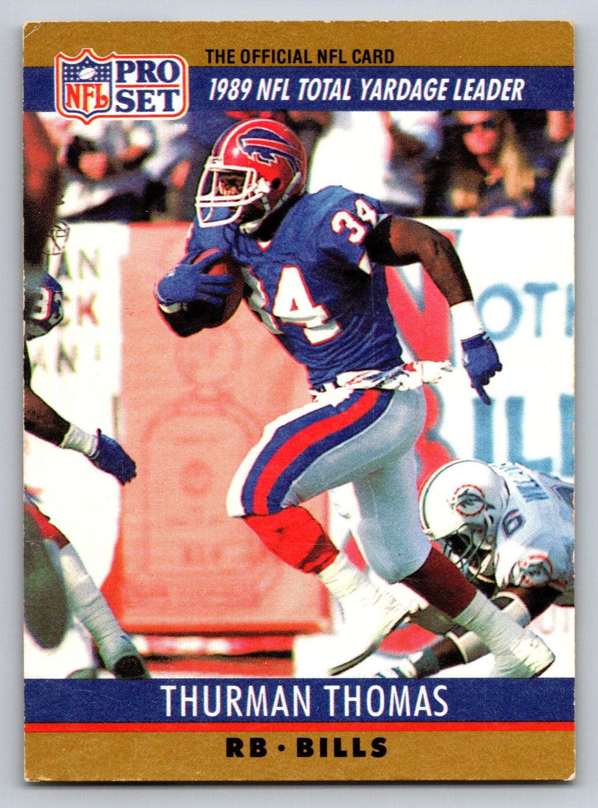1990 Pro Set #10 Thurman Thomas