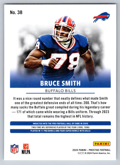 2024 Panini Prestige #38 Bruce Smith