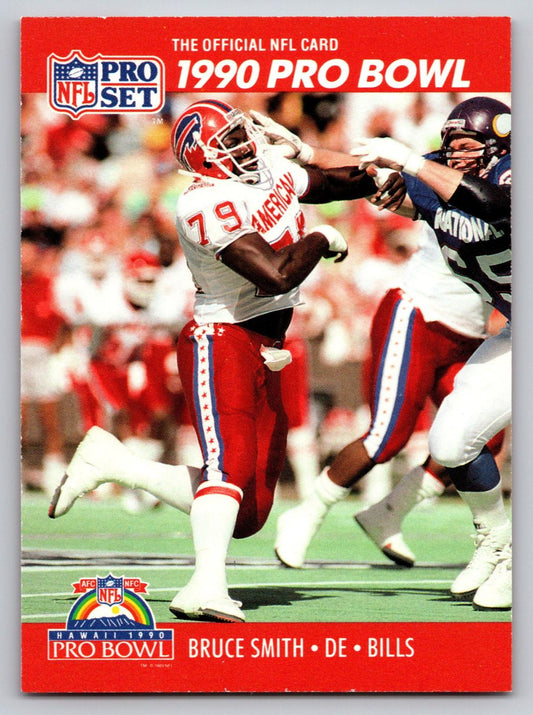 1990 Pro Set #371 Bruce Smith