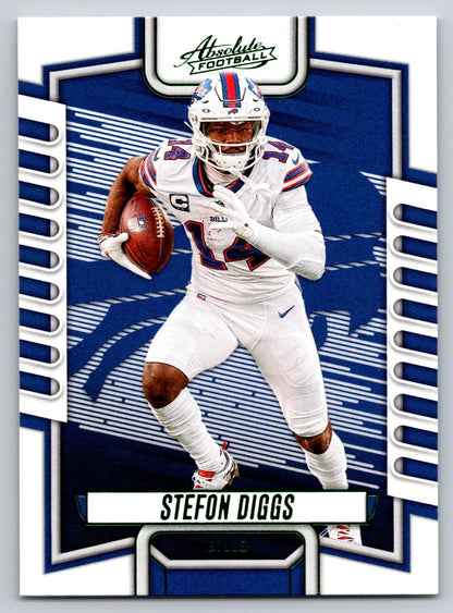 2023 Panini Absolute #66 Stefon Diggs Green