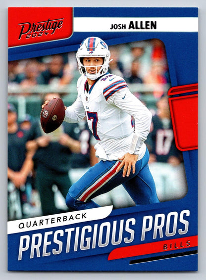 2024 Panini Prestige #PP-JAN Josh Allen Prestigious Pros