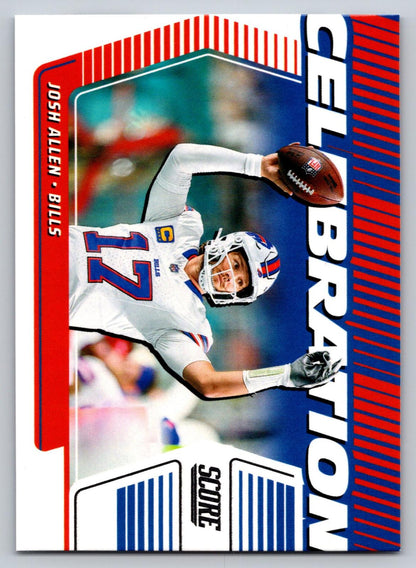 2025 Score #C-JAL Josh Allen Celebration