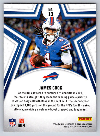 2024 Panini Rookies & Stars #13 James Cook